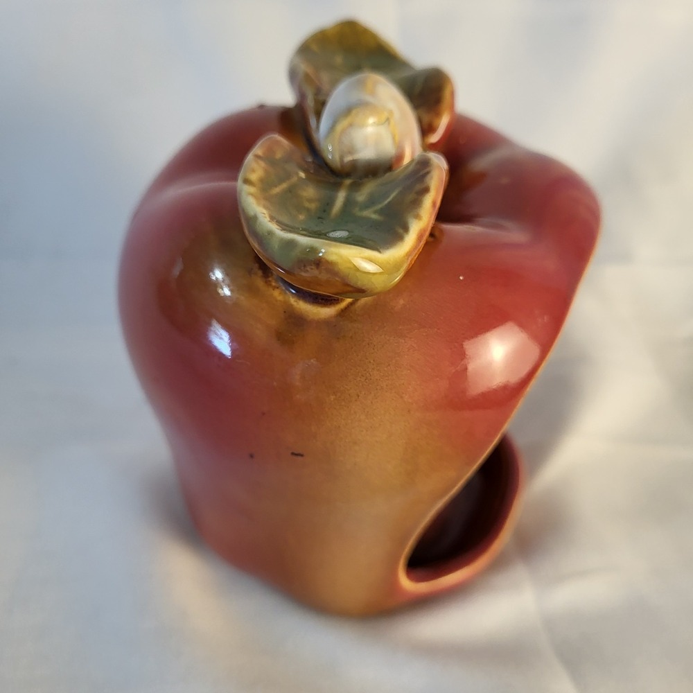 Vintage Ceramic Apple Kitchen Scrubbie Sponge or Soap Holder Grannycore - Picture 4 of 8